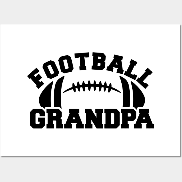 Football Grandpa Wall Art by p308nx